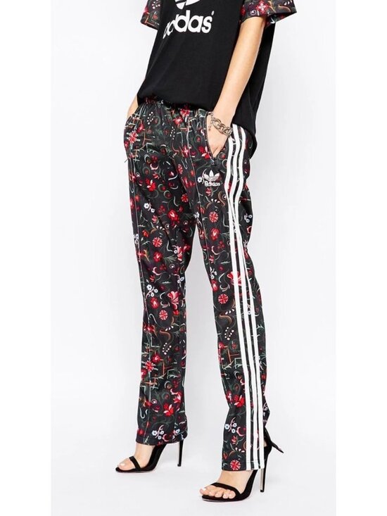 adidas Pants - Adidas Originals Moscow Floral Russian Folk Art Rare Trefoil Track Pants XS